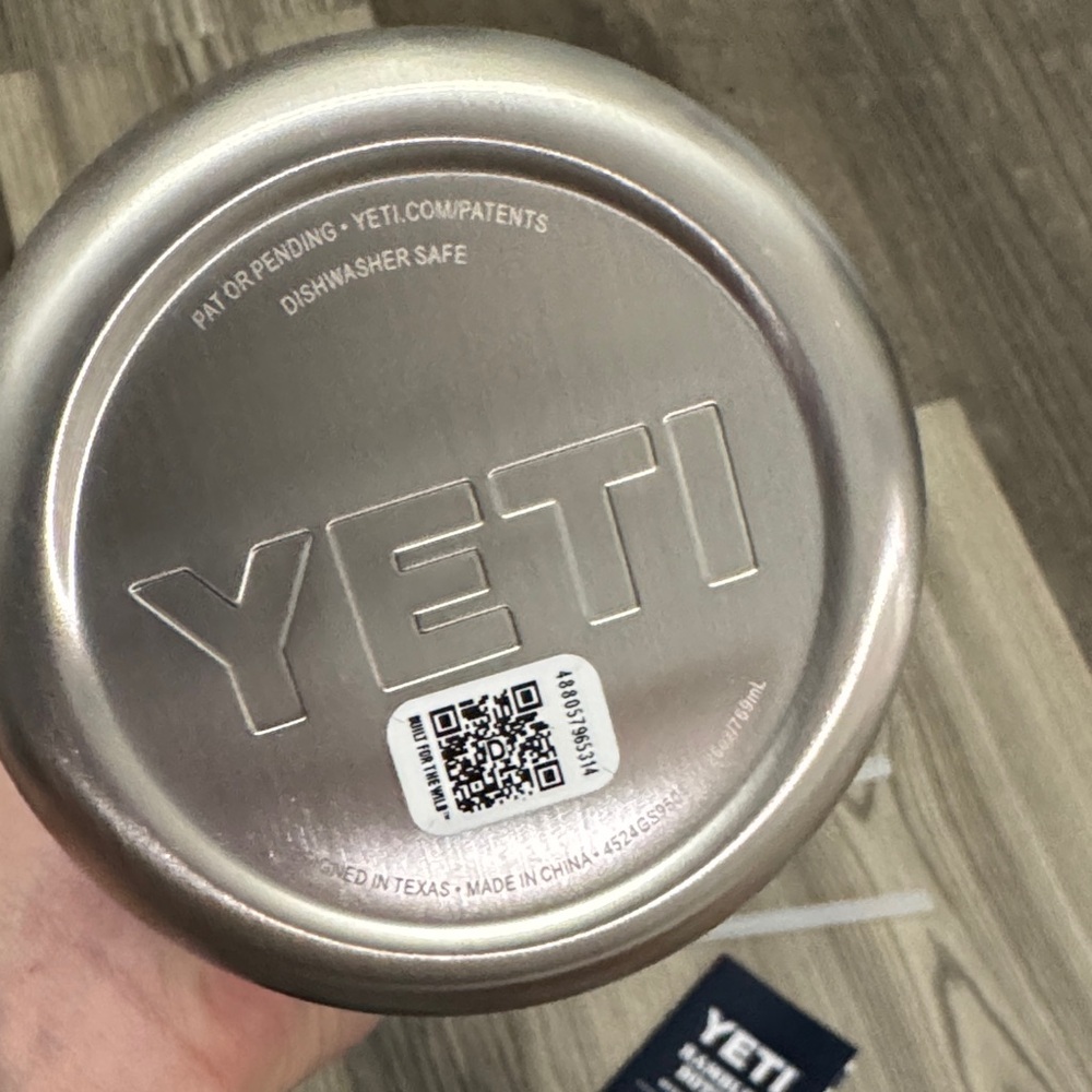 YETI Blue Rambler Bottle with Handle from Poshfest‎ 2025 - Picture 5 of 7